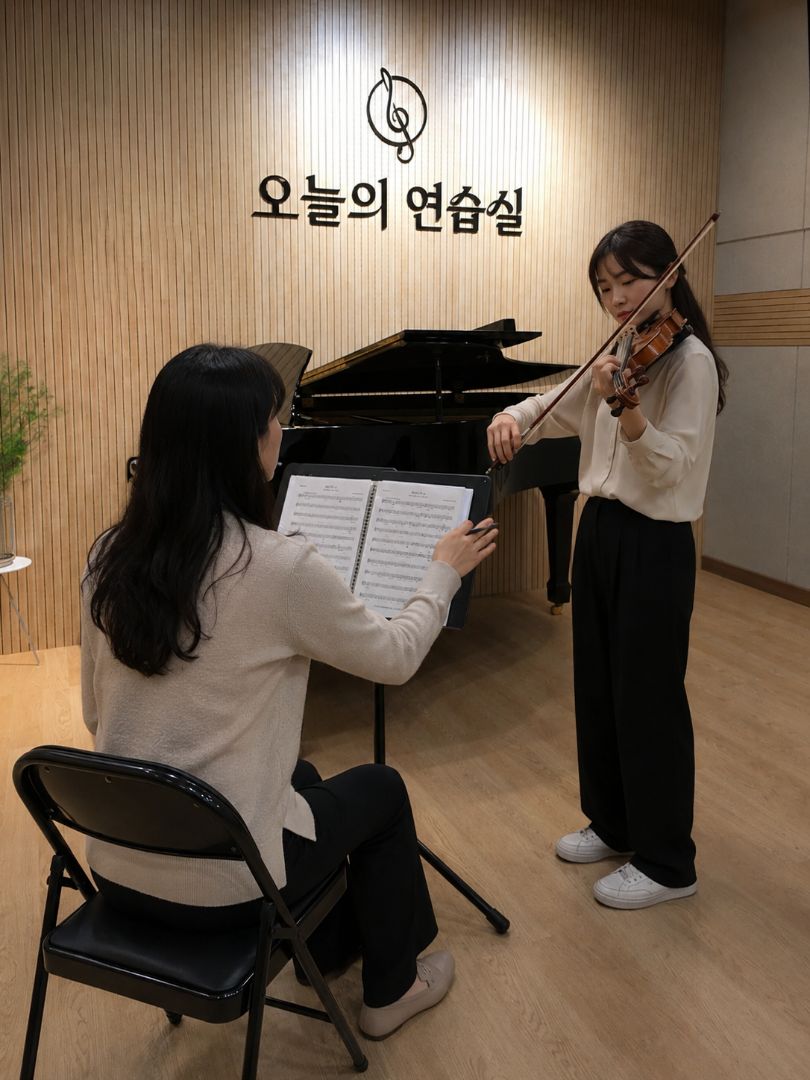 개인 레슨 공간 대여