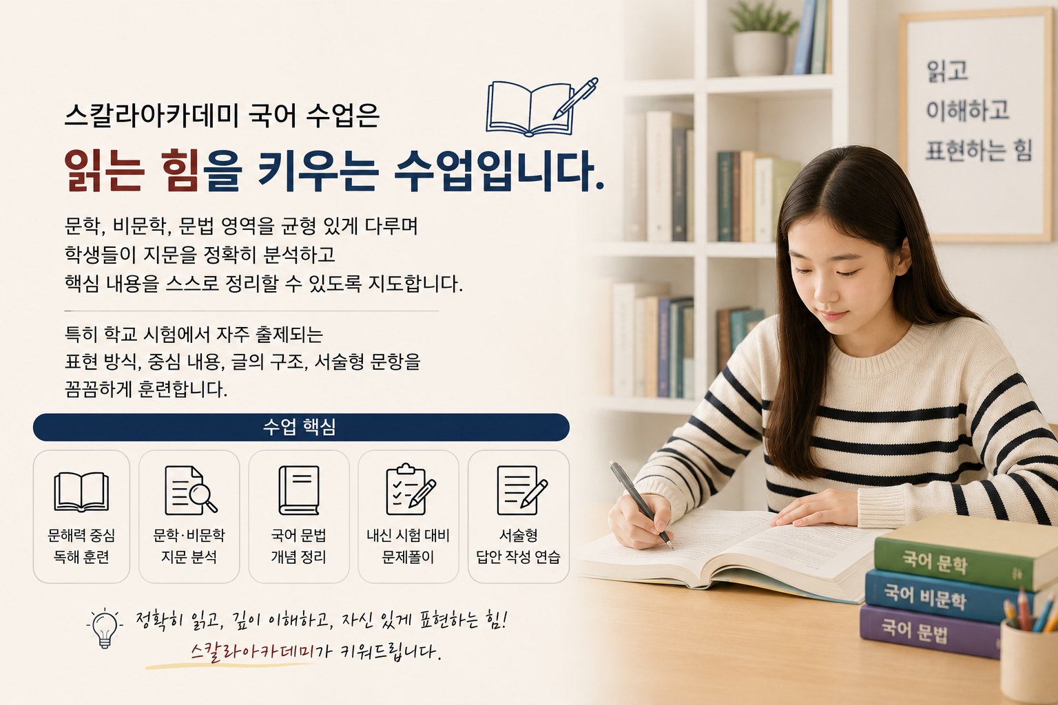 중.고등국어 : 스칼라아카데미 국어